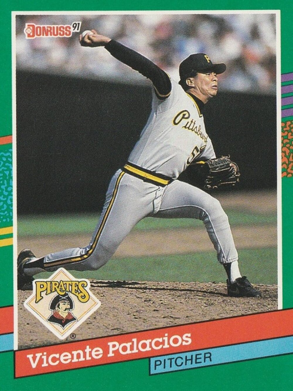 Vicente Palacios - Donruss 91 Baseball Card